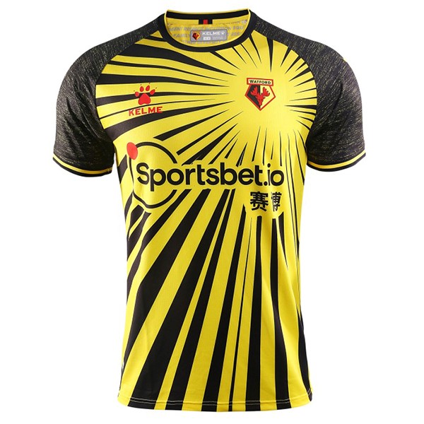 Thailand Trikot Watford Heim 2020-21 Gelb Fussballtrikots Günstig